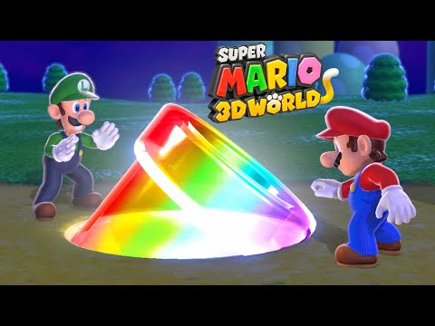 Super Mario 3D World - Full Game Walkthrough