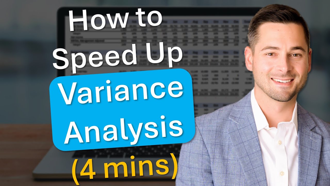 Excel trick to speed up variance analysis