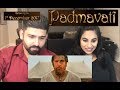 Padmavati Official Trailer | Shahid, Deepika, Ranveer | SLB | Reaction by RajDeep