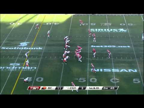 CFL Recap: B.C. 32, Calgary 19 - September 17, 2011