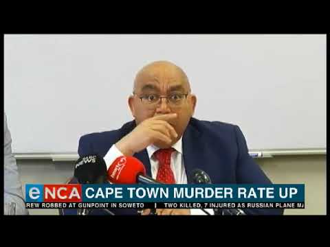 Cape Town murder rate up