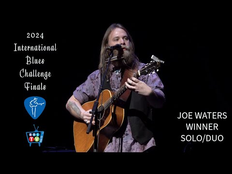 Joe Waters 2024 International Blues Challenge IBC WINNER SOLO DUO Orpheum Memphis on BRI