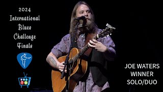 Joe Waters 2024 International Blues Challenge IBC WINNER SOLO DUO Orpheum Memphis on BRI