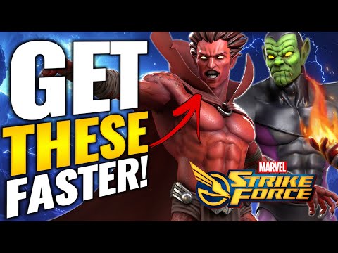 BUILD THESE FIRST! Best Dark Dimension Characters! Top Picks for Each Section | Marvel Strike Force