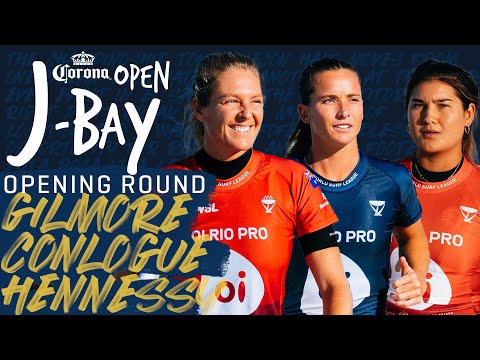 S. Gilmore, C.Conlogue, B.Hennessy | Corona Open J-Bay - Opening Round Heat Replay