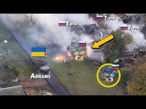 Real Battle of Western Tanks in Ukraine