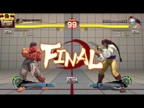 USF4 - Ryu (ablindsamurai) Vs Vega (ThisRoseIsForYou)