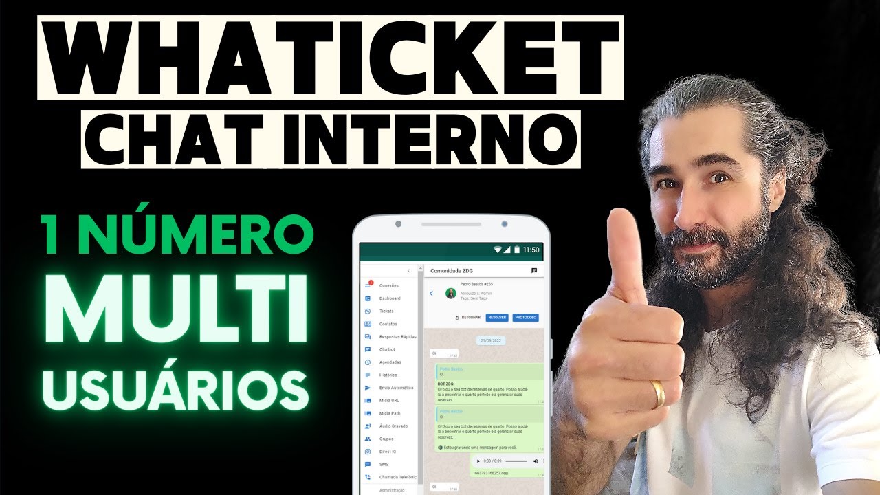 Criando um chat interno para o seu Whaticket de graça
