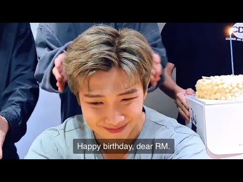 [ENG SUB] Happy Birthday BTS RM!