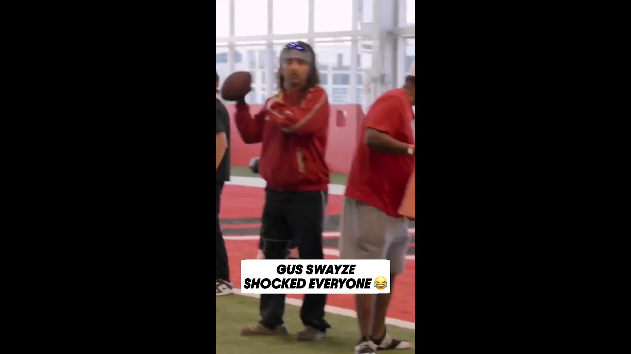 What draft pick would Gus Swayze be? 👀