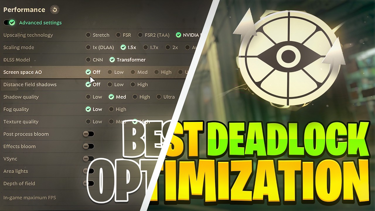 UPDATED Best Competitive Settings for DEADLOCK in 2026