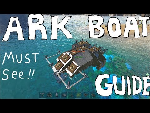 Light Aircraft Carrier Tutorial, Deadly PvP motorboat - Ark Survival Evolved