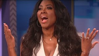 Kenya Moore Can't Deny Pregnancy Rumors on Wendy Williams Show