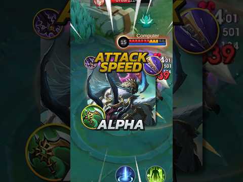 Attackspeed Alpha vs Assassin Alpha! Mobile Legends #mobilelegends #mlbb #gaming #MLBBCreator