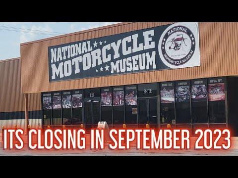 NATIONAL MOTORCYCLE MUSEUM ON THE GOLDWING GL1800 & ESCAPADE TRAILER