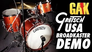 Video thumbnail for Gretsch - BK-R423 USA Broadkaster Demo at GAK by GAK