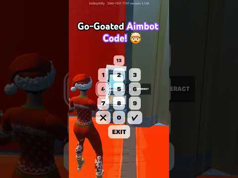 Aimbot Code In Go-Goated! 🤩 #fortnite #foryou #gaming #viral
