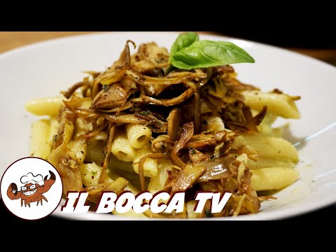 803 - Pasta crema di baccelli e carciofi al lardo, anche quando fa cardo! (primo sfizioso e cremoso)