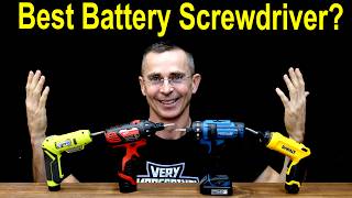 Best Battery Screwdriver 2024? $13 vs $188! Let’s Find Out!