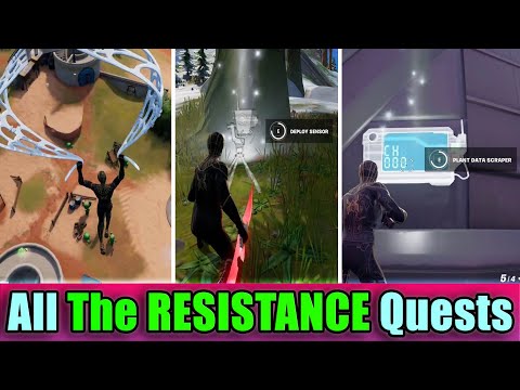All Week 1 Resistance Quests Guide // Fortnite Chapter 3 Season 2