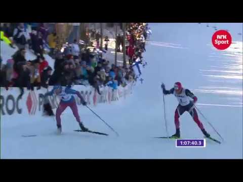 Sundby brakk staven og falt fra VM-gullet.