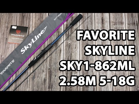 Спінінг Favorite Skyline SKY1-862ML 2.58m 5-18g Ex.Fast