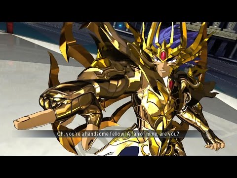 Saint Seiya Soldier's Soul: Cancer Deathmask God Cloth Moveset Gameplay [PS4] (English)