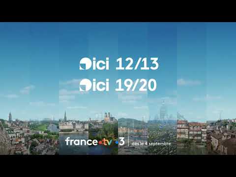 [bande annonce] ICI 12/13 et ICI 19/20 la nouvelle offre d'informations de France 3