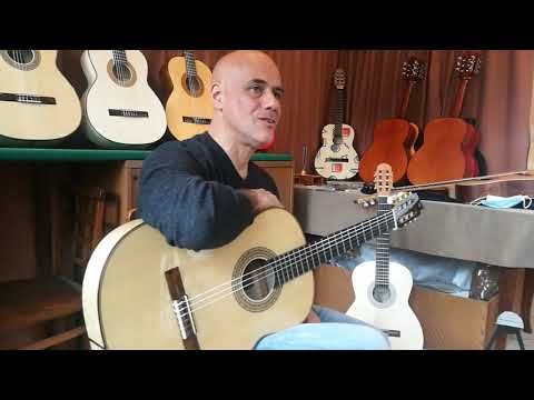 Ferrarotti modello Gemma suonata da Nicola Bellini che esegue Preludio BWV998.