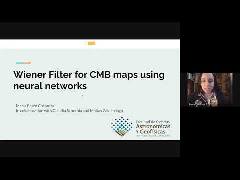 FoF 2022: Belén Costanza - Wiener filter for CMB maps using Neural Networks