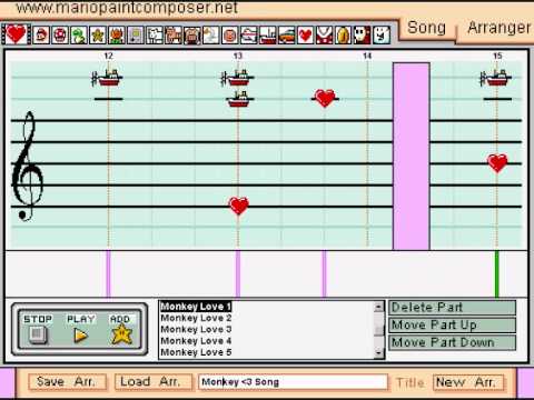 Mario Paint - Mother 3: Monkey's Love Song