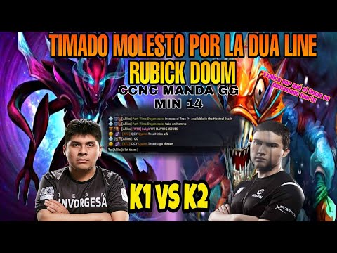 TIMADO Y K1 HECTOR SE ENCUENTRAN EN RANKED | CCNC MANDA GG MIN 14 | NEUTRALIZAN A  SU SLARK | DOTA 2