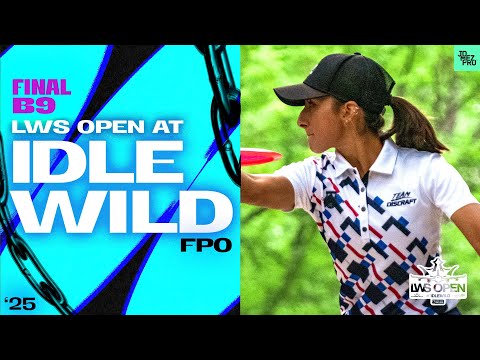 2025 LWS Open at Idlewild | FPO FINALB9 | Scoggins, Mandujano, Allen, Mandujano | Jomez Disc Golf