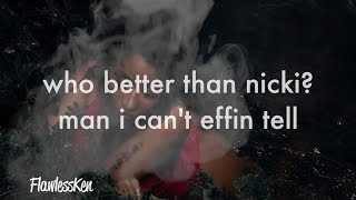 Nicki Minaj - Like A Star (Verse - Lyrics)