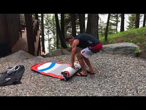 Escape Inflatable SUP's - Deflate and pack