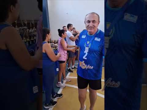 Os atletas de Palmas recebedo às medalhas e troféus em Gurupi Tocantins 