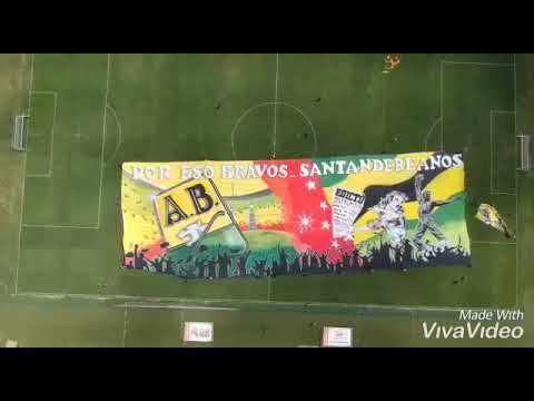 "Fortaleza Leoparda Sur 1998. Una Hinchada DiferenteðŸ’›ðŸ’š" Barra: Fortaleza Leoparda Sur &bull; Club: Atlético Bucaramanga