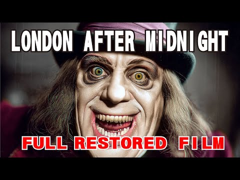 Lost Horror Classic Returns! " London After Midnight " (1927) – AI Full Motion Restoration