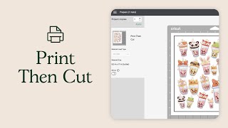 Print Then Cut: Calibration