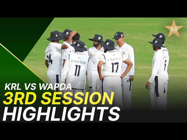 Full Highlights | KRL vs WAPDA | President’s Trophy | 2025-26 | PCB | M2V1K
