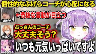 V最チーム練でコーチ同士の格付けバトル勃発【紫宮るな/常闇トワ/渋谷ハル/ぷげら/ガチくん/でんせつえすぴ〜/V最協/スト6/ぶいすぽ/切り抜き】