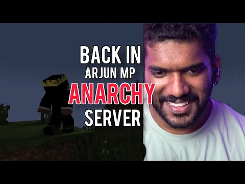 തിരിച്ചുവരവ് in arjun mp anarchy server #minecraft @ArjunMPPlayz @arjunmpirl