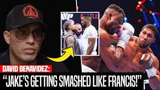 “He’ll Destroy Jake!” David Benavidez PREDICTS Brutal Knockout for Joshua vs Paul Fight!