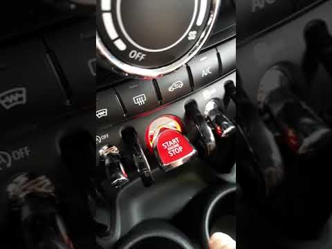NEW MINI COOPER! Start-stop button