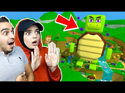 KÖTÜ DEV KAPLUMBAĞA KÖYÜ BASTI! SÜPER AYI YETİŞ! 🚨😱