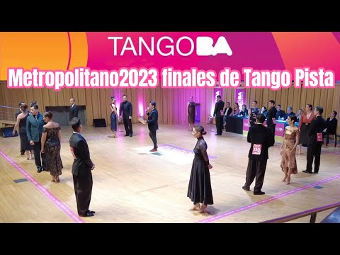 Finales de Tango Pista//Metropolitano2023//阿根廷探戈城市赛决赛现场 #campeonato festivales #tango
