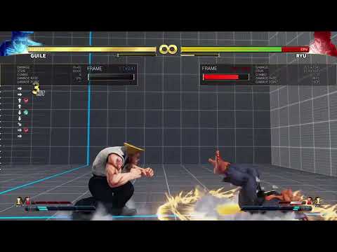 SFV Guile #10 combo 221dmg/373stn