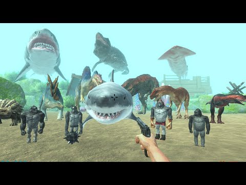 Aquatics Revolt | Drop in the Sea and Mysteries of the Ocean  - Animal Revolt Battle Simulator