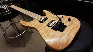 Video thumbnail for Jackson DK2QM Pro Mexican Dinky Floyd Rose Seymour Duncan Guitar Up Close Video Review by Essex Recording Studios