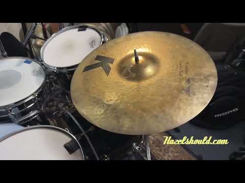 Zildjian K Custom STEVE GADD SESSION 18” Ride DISCONTINUED 2150 g Dark Dry! Great STICK image 7